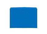 Orgatex Sichttaschen, A5 quer, blau, 50 St.