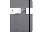 Clairefontaine Notizbuch My Essentials Age Bag, 96 Seiten, DIN A5, 90g/m², nummeriert, Fadenheftung, punktkariert, grau