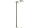LED-Stehleuchte Dotlux "Assist" 2.0, stufenlos dimmbar, L 610 x B 288 x H 1968 mm, silber