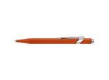 Caran d'Ache Kugelschreiber 849 COLORMAT-X, Metallclip, Druckmechanik, orange