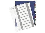 LEITZ Register Style, Zahlenregister, extrabreit, einzeln, Zahlen 1-10