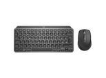 Logitech MX Keys Mini Tastatur-Maus-Set, Bluetooth, Hintergrundbeleuchtung, QWERTZ-Layout, graphit