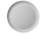 Pappteller Papstar Pure, Einweg, rund, Ø 290 mm, lebensmittelecht, FSC®-zertifiziert & kompostierbar, weiss, 2 x 100 Stück