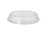 Deckel für Menüteller Papstar Circulware by Havel, Mehrweg, rund, mikrowellen- & spülmaschinengeeignet, recycelbar, Ø 227 x H 41 mm, PP, transparent, 12 Stück