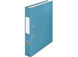 Leitz® Ordner 180° Cosy, A4, 180°-Präzisionsmechanik, Schreibschild & Griffloch, Rückenbreite 50 mm, blau