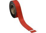 Magnetband, hellrot, 40 x 10000 mm
