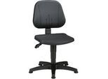 Arbeitsdrehstuhl 9650, Integralschaum, Gleiter, schwarz