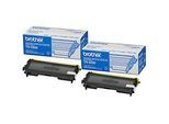 Sparpaket 2 Stück Brother TN-2000 Toner schwarz, original