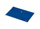 Leitz® Sammelmappe Recycle, Format A4, Druckknopfverschluss, blickdicht, 100 % recycelbar, Blauer Engel, Recyclingkunststoff, blau
