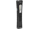 LED-Werkstattleuchte Ansmann WL1000R, 1000 lm (Hauptleuchte), 180 lm (Knopfleuchte), bis zu 46 h, B 57,5 × T 37,5 × H 256 mm, Kunststoff, schwarz