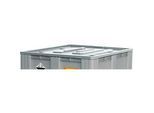 Deckel für CEMO Altbatterie-Boxen 610 l, Hart-Polyethylen (PEHD) grau, B 1215 x T 1015 x H 60 mm