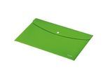 Leitz® Sammelmappe Recycle, Format A4, Druckknopfverschluss, blickdicht, 100 % recycelbar, Blauer Engel, Recyclingkunststoff, grün