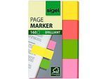 SIGEL Haftstreifen Brillant, 4 Farben sortiert