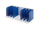 styro® Sortierstation Styrorac, 8 Trennwände, flexible Aufteilung, blau