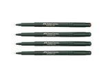 FABER-CASTELL Finepen Document, 0,4 mm, rot, 10 St.