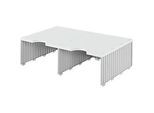 styro® Sortierstation styrodoc Jumbo, DIN C4, 1 Etage/2-reihig/2 Fächer, grau
