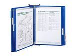 Kpl.-Angebot Wandhalter + 10 Tafeln, blau