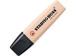 Textmarker STABILO® BOSS Original NatureCOLORS, Keilspitze, lichtbeständig, schnell trocknend, beige, 1 Stück