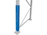 Schulte Lagertechnik Stützenschutz für Ständerrahmen S610-M18, H 800 mm, blau