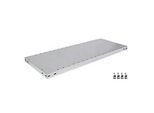 SCHULTE Lagertechnik Zusatz-Fachboden MULTIPlus 250, 750x 400 mm, 40 mm Kante, mit 4 Fachbodenträgern