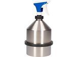 Sprühkanne, Edelstahl 1.4404, 2 l, Ø 195 x H 345 mm, Pumpaufsatz mit verstellbarer Düse