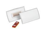 Durable Namensschilder Click Fold, 40 x 75 mm, Konvex, Magnet, 10 Stück