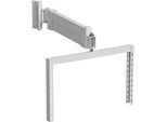 Treston Drehbarer Werkzeughalter, ESD-leitfähig, 513 x 320 mm, lichtgrau RAL 7035