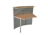 Anbautheke 45°