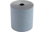 Thermorolle Safe Contact, 1-lagig, 52 g/m², B 80 mm x L 76 m, 80 mm Ø, 10 Rollen, blaugrau