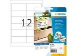 Herma Power-Etiketten Nr. 10907, 97 x 42,3 mm, selbstklebend, extrem stark haftend, Papier, weiss, 300 Stück