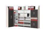 Büroregal Dante®, Regalfeld, H 1900 x B 800 mm, ohne Rückwand, weiss