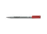 Folienschreiber Universalstift, M, WL, rot, 10 St.
