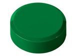 Rundmagnete MAUL, Kunststoff & Metall, Feinstruktur, Haftkraft 600 g, ø 29 x 11 mm, grün, 20 Stück