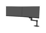 Monitorarm Ergotron LX Dual Direct 45-489-224, für 2 Monitore bis 25", bis 10 kg, schwenk-, neig- & höhenverstellbar, VESA, schwarz