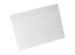 Durable Kennzeichnungstasche, Hard Cover, mit Falz, DIN A4 quer, B 297 x H 210 mm, transparent
