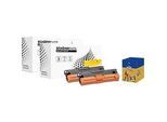 Schäfer Shop Select Toner, ersetzt Brother TN-2420 (TN2420), Doppelpack, schwarz + GRATIS Prinzenrolle Minis (160 x 7,5g)