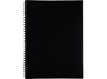 ELCO Collegeblock Business A4 Wachstuch schwarz