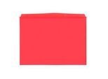 Orgatex Sichttaschen, A4 quer, rot, 10 St.