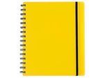 Notebook Easy, A5, KolmaFlex, 100 Blatt, 5 mm, kariert, gelb