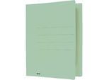Einlagemappe Biella, DIN A4, bis 90 Blatt, L 330 x B 265 x H 1 mm, Karton, grün