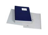 Ordnungsmappe Biella Pronto, für DIN A4, 24-teilig, alphabetisch A-Z, L 330 x B 275 x H 55 mm, Vinyl, dunkelblau
