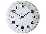Edelstahl Funk-Wanduhr, rund, ø 300 mm