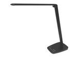 UNILUX TWISTLED Schreibtischleuchte, 2700 - 6000 K, 1558 lm, dimmbar, USB Ladefunktion, faltbar, schwarz