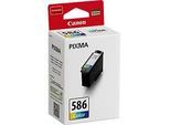Original Canon Tintenpatrone CL-586 (6227C001), bis zu 180 Seiten, Einzelpack, Tricolor, CMY