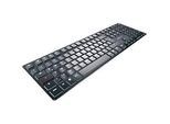 Tastatur Cherry KW X ULP, QWERTZ, beleuchtet, mechanisch, Slim Design, schwarz