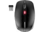 Kabellose Cherry Maus MW 8C Advanced, 6 Tasten, bis 3000 dpi, Status-LED, Bluetooth/Funk, schwarz