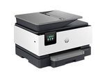 HP OfficeJet Pro 9120e All-in-One Tintenstrahldrucker, 1.200 dpi, 2,7 Zoll Touch-Display, Dual-Band Wi-Fi/LAN, USB 2.0, weiss