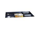 Rieffel Geldkassette VT-GK 4, Zylinderschloss, Stahlblech, B 300 x T 217 x H 100 mm, schwarz