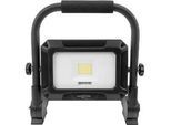 ANSMANN LED Arbeitsleuchte FL20W-R, 2.000 Lumen, Wiederaufladbarer 4.400 mAh Akku, Spritzwassergeschützt (IP54), schwarz