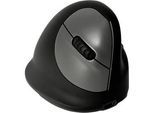 Vertikalmaus R-Go HE Break, ergonomisch, für Rechtshänder, 400-2400 dpi, 5 Tasten & Scrollrad, LED-Pausenanzeige, Bluetooth, Grösse L, schwarz